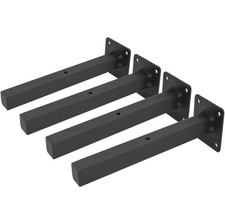 4 pezzi staffe per mensole