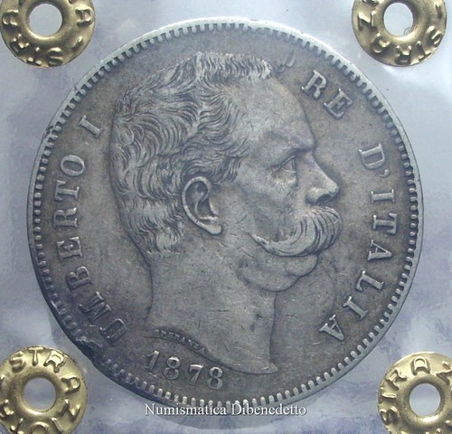Regno umberto 5 lire - regno,