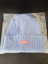 Supreme Overdyed Beanie Blue