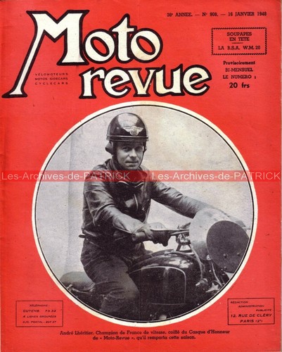 Moto revue 908 - revue, m