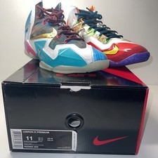 Nike LeBron 11 Premium "What The LeBron" taglia DS - 11