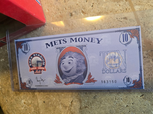 Non circolata mets money - circolata, mr
