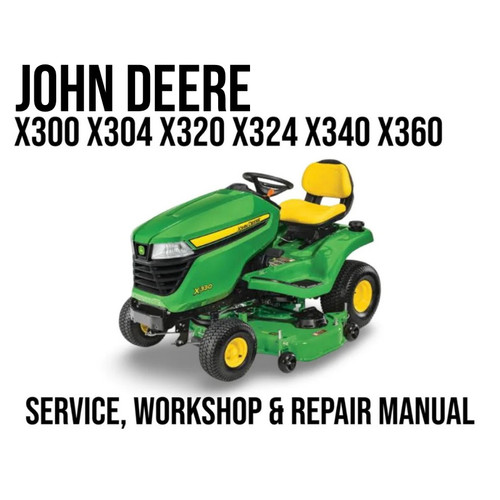 John deere x300 x304 - x320, x324