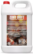 5 Litri Bioetanolo Premium 100% | Per Caminetti | Profumo di Cannella | 5L