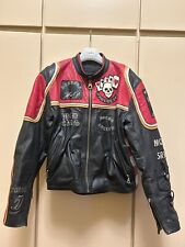 giubbotto moto uomo pelle - stile Marlboro man - nero - ottime condizioni 