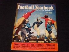 1950 FOOTBALL YEARBOOK MAGAZINE - FOOTBALL FORECAST FRONT COVER - E 3624