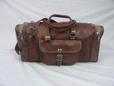 Borsone in pelle 19" Holdall
