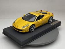 HOT WHEELS ELITE 1/18 FERRARI 458 italia DEALER EDITION (BBR MR AUTOART KYOSHO)
