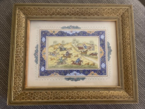 Quadro miniatura persiano