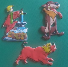 LOTTO 3 PLASTECO  SERIE LA SPADA NELLA ROCCIA FORMAGGINI MIO LOCATELLI 1966