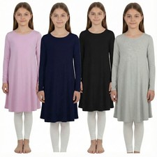 Bambine Swing Abito Tinta