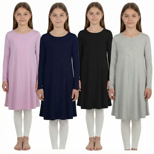 Bambine swing abito tinta - bambine,
