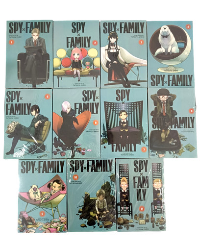 Spy family set completo - family,