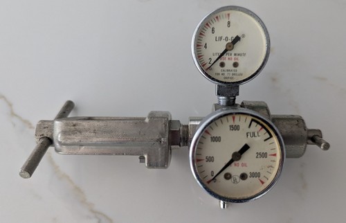 Regolatore ossigeno vintage - regolatore,
