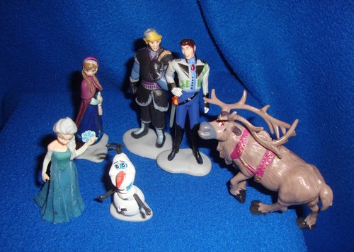Disney frozen piece pvc - pvc, set