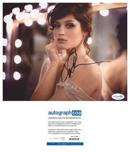 Gemma arterton signed - signed, photo