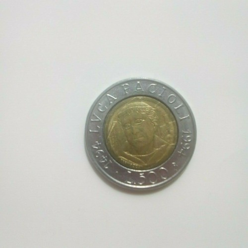 500 lire 1994 luca - , pacioli