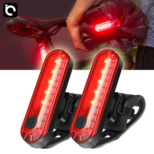 Confezione fanali coda bici - confezione,
