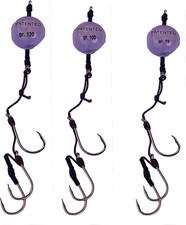 Kab Assist Amo Pesca Vertical Mare Artificiali Dentice Jig Kabura Kit 3 Pezzi Gr