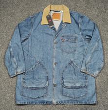 Cappotto uomo jeans denim