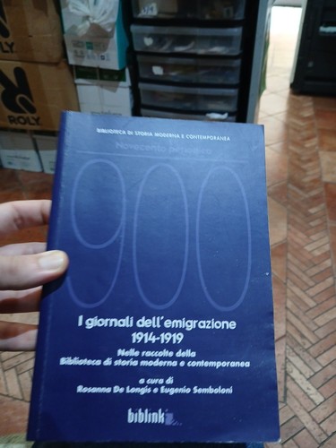 Giornali dell emigraziine - i, dell'emigraziine