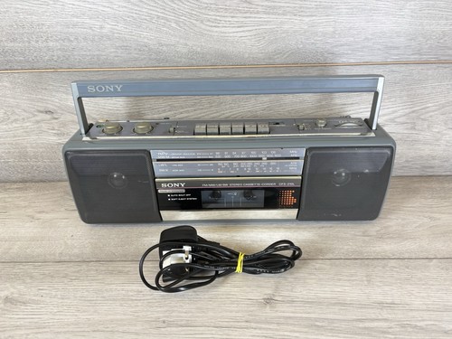 Vintage sony cfs 210l boombox - sony,