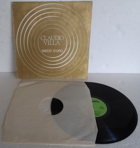 Claudio villa disco oro - claudio, ◉