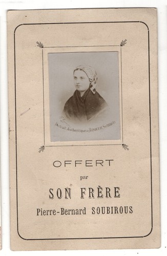 Photo cdv bernadette - cdv,