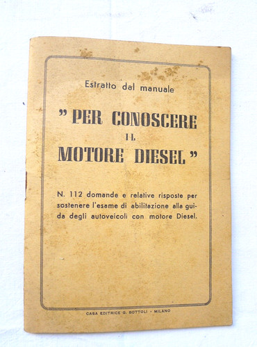 Manuale auto epoca patente - manuale,