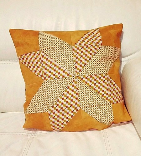 Patchwork copri cuscino - , fatto
