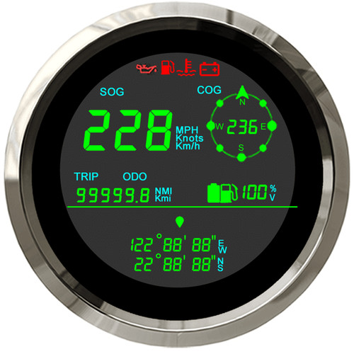 Contachilometri gps digitale - gps,
