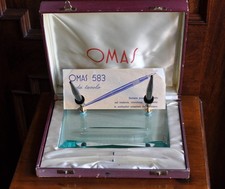 Set OMAS Vintage con doppia Stilografica in Celluloide