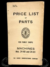 RARO ELENCO RICAMBI LIBRO