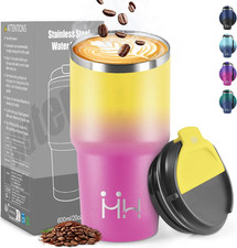 Termos Caffè 600 ML, Tazza Termica Riutilizzabili Prova Di Perdite, Bicchiere Te