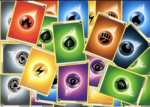 Lotto carte pokemon energie - lotto,