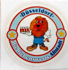 Souvenir-Aufkleber Düsseldorf