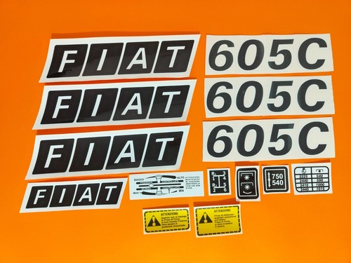 Adesivi decalcomanie fiat 605 - ,