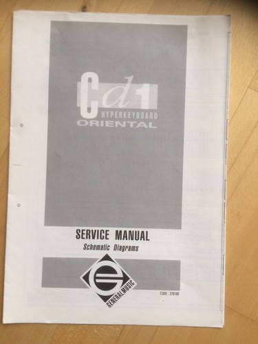 Gem generalmusic cd1 - generalmusic,