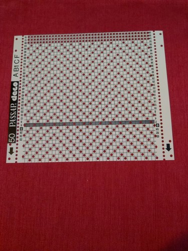 Passap pfaff punchcard deco - pfaff,