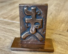 UMBERTO MASTROIANNI “BIFACCIALE”SCULTURA IN BRONZO - n.68/200-Firmata e numerata