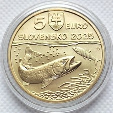 Slovacchia 5 euro 2025 Hucho