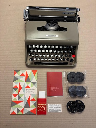Macchina scrivere olivetti - da,