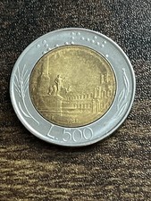1985 Italy 500 Lira Lire