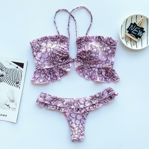 Bikini con volant costume - bikini,