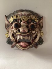 THAILANDIA - MASCHERA RITUALE ETNICA IN LEGNO