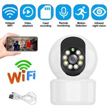 Telecamera di sicurezza IP 1080P Wi-Fi monitor bambino/animale domestico PTZ telecamera interna 360° nuova