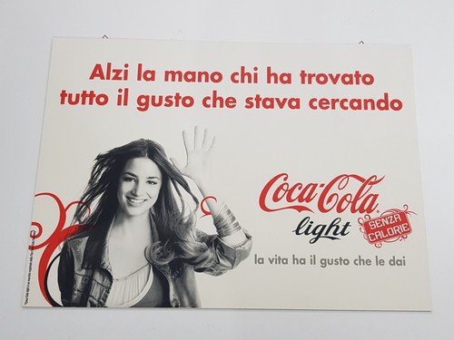 Insegna tabella coca - coca, cm