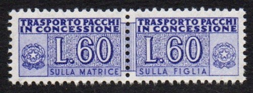 Pacchi concessione 1958 - in,