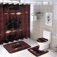 Rustic Retro Cabin 4 Piece