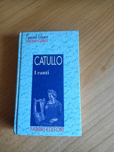 Canti catullo - i,